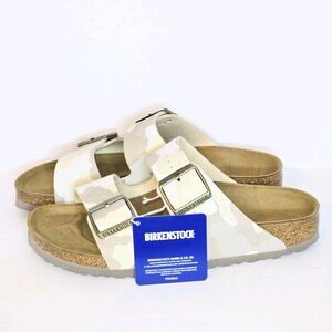 BIRKENSTOCK Sandals Camo Arizona Desert Soil Sand Women Shoes 7 US (38) NEW +BOX